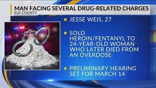 Elk County man charged for supplying drugs in overdose death, police say