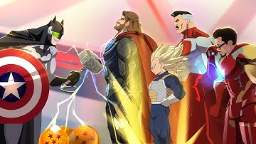 Batman & Spider Society React to How Batman Would DESTROY Superheroes and Villains – Compilation