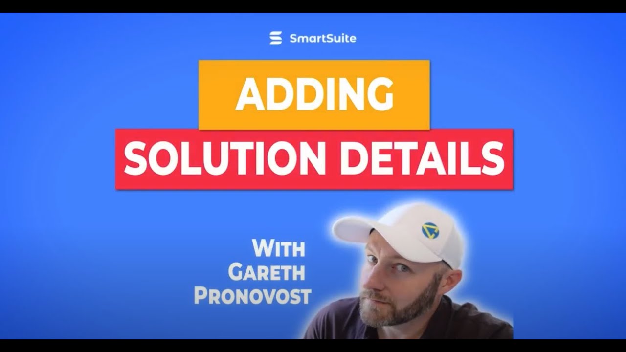 Adding Solution Details - YouTube
