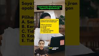 Contoh Soalan Ujian Psikometrik Pegawai Penguatkuasa JPJ #pegawaipenguatkuasakp9