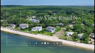 The HAMPTONS JUST LISTED FOR SALE  25 Bay View Rd N, Bay View Oaks Southampton NY  Private Community