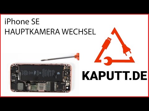 iPhone SE Hauptkamera reparieren / wechseln - iPhone SE Kamera DIY Tutorial HD