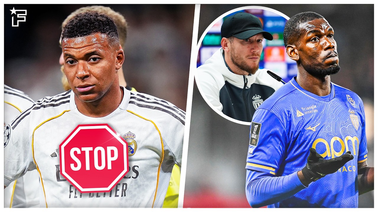 La décision RADICALE du Real pour Mbappé, la grande ANNONCE de Monaco pour Pogba | Revue de presse