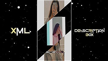 New Trend Gf Bf Couple Xml Alight Motion! Gf  Bf Xml File @ArafatEditz.