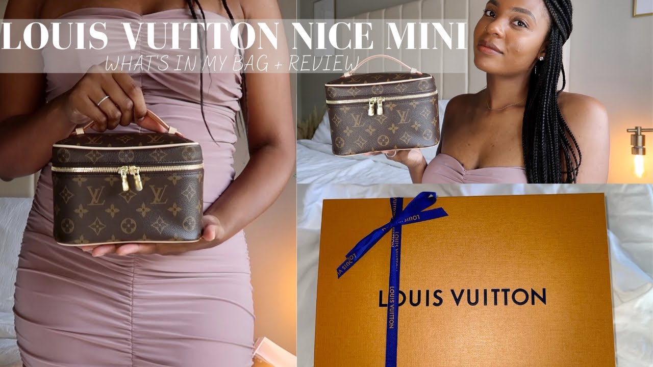 Louis Vuitton NICE MINI- What Fits?