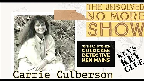 Carrie Culberson | Kens Key Clue | A Real Cold Cas...