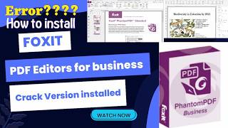 Phantom Pdf editor Crack version (FOXIT 2024)