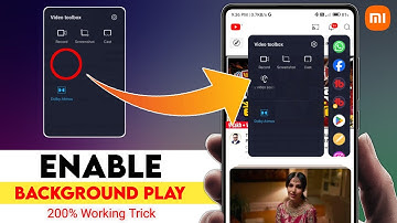 Video Toolbox Play Video Sound With Screen Off Not Showing | Screen Off Youtube Play