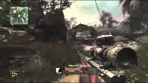 MW3 Throwing Knife Cross Map Village