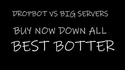 GRIEFERGAMES, BAUSUCHT & MINESUCHT VS DROPBOT - Best Botting Service in Minecraft | BUY NOW DOWN ALL