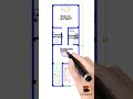 15X45 House plan ll 1BHK house plan ll #chandanhomeplan#houseplan#housedesign#shorts#viralshorts#yt