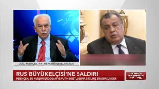 Rus Büyükelçisi'ne saldırı sonrası Doğu Perinçek'ten açıklama