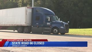 Drivers ignore road closure in Spencer County