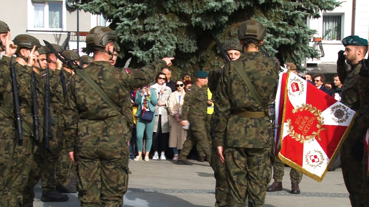 PRZYSIĘGA Terytorialsi złożyli Przysięgę Wojskową w Tomaszowie Lubelskim.