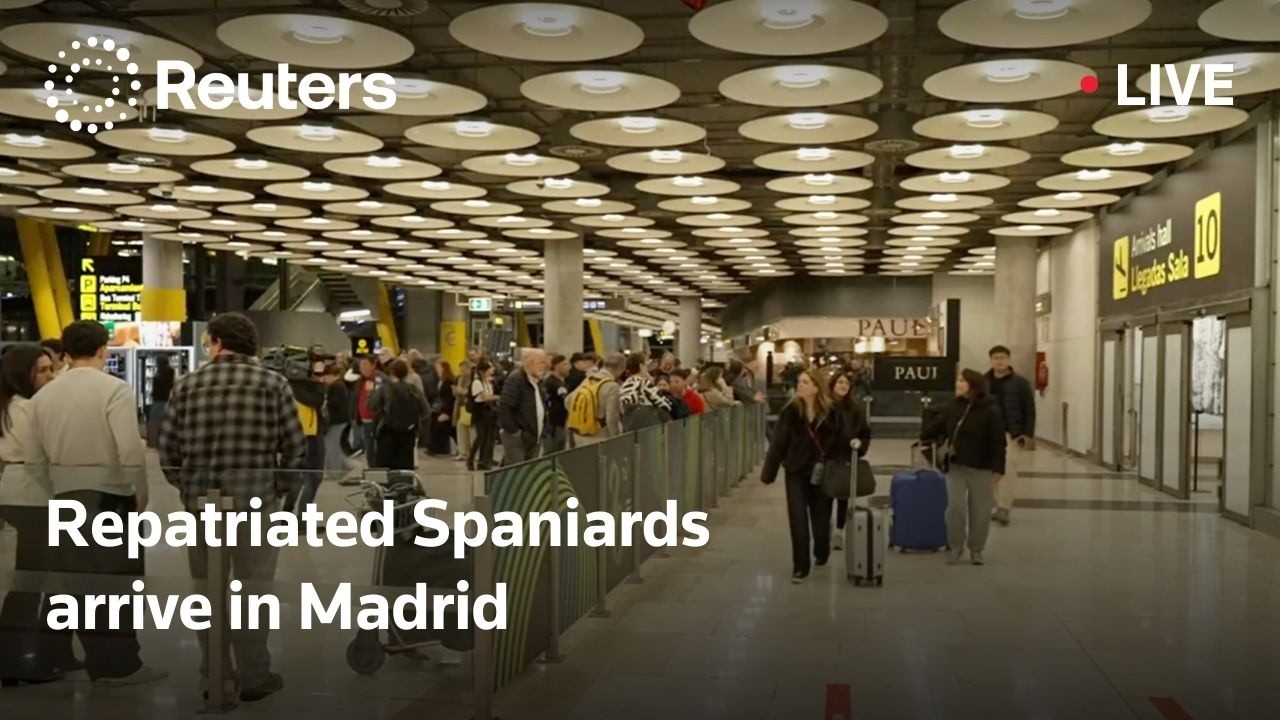 LIVE: Repatriated Spaniards arrive in Madrid