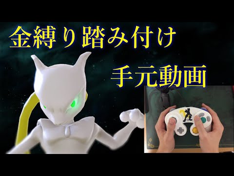 【スマブラSP】金縛り踏み付けコンボ手元動画！