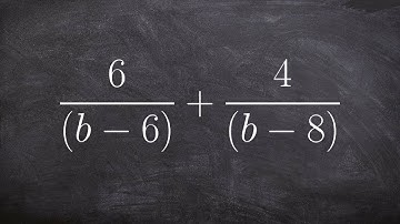 Simplify two rational expressions by adding