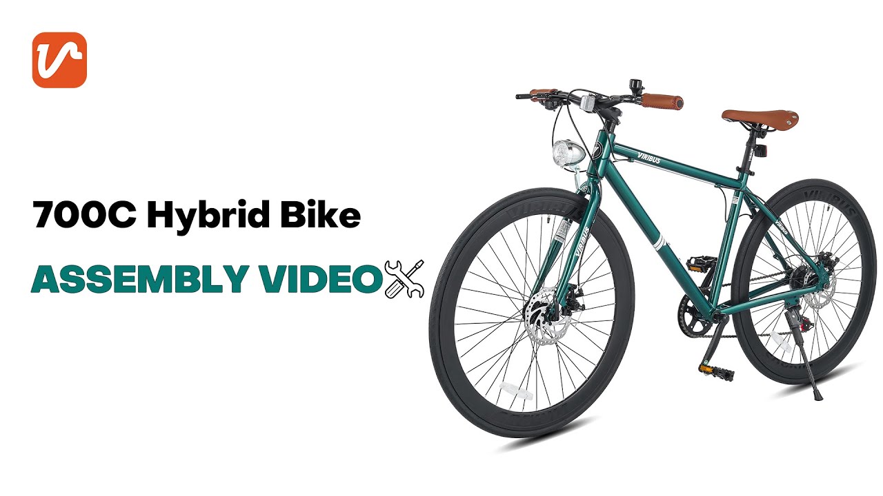 BBR-L2AB Assembly Video: Viribus 700C Hybrid Bike - YouTube