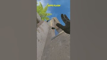Apps Flash On B Site Mirage CS2 #shorts