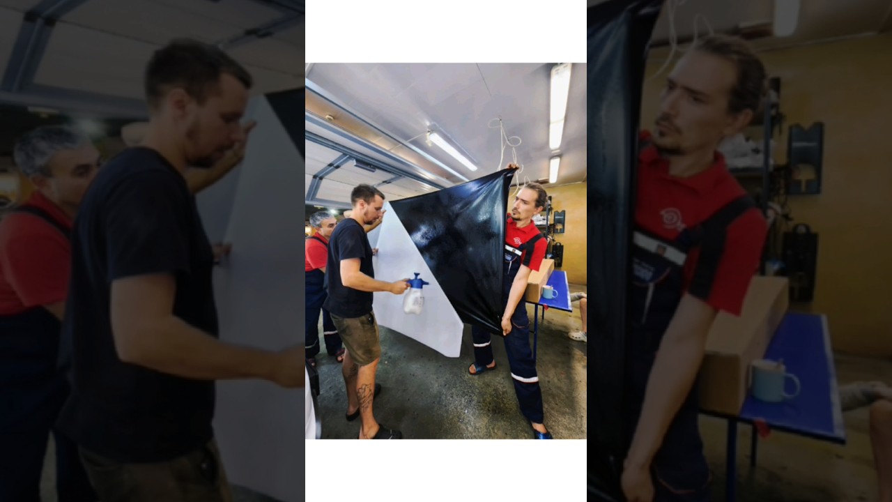 ОКЛЕЙКА КРЫШИ В ЧЕРНЫЙ ГЛЯНЕЦ #авто #2023 #detailing #ufa #уфа # ...