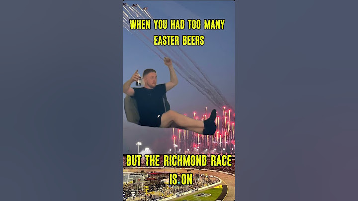 When you find all those Easter beers hidden in the fridge but there's a NASCAR race on. #nascar