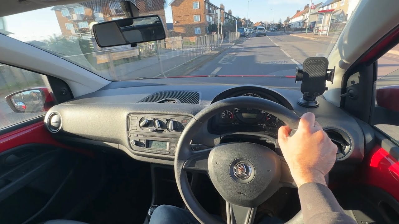 Skoda Citigo POV Test Drive Review (SAME AS VW UP)