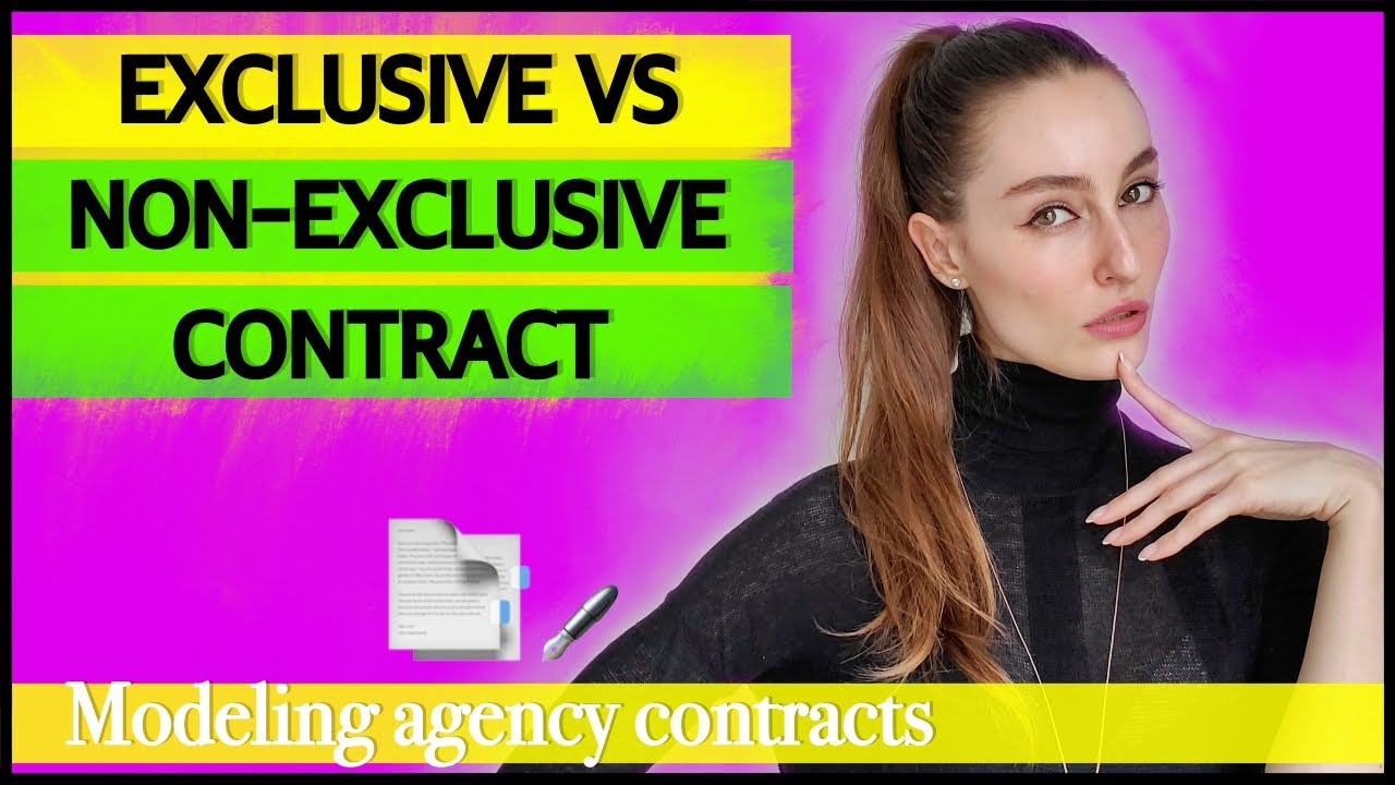 Types of modeling contracts & modeling fees | MODELING AGENCY CONTRACT