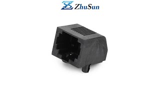 555164-3 Compatible Zhusun Jack Rj Type Jack Without Shield Rj45 Modular Jack