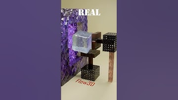 Minecraft Vs Real Life in the Nether 🔥🔥🔥#blender3d #3dart #3danimation #minecraft