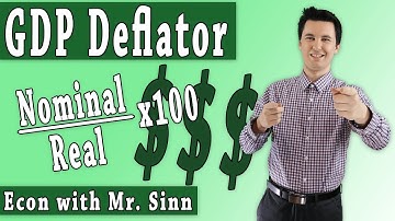How To Find The GDP Deflator!