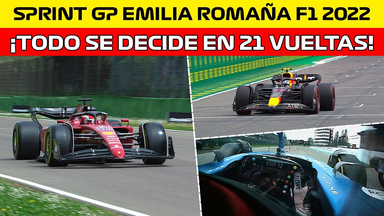 🔴 DIRECTO | CARRERA SPRINT GP de EMILIA ROMAÑA F1 2022 | #ImolaGP #F1  #F1Sprint - YouTube