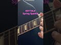 KEYTALK / Spring Sparkle ギターで弾いてみた   #ギター #guitar #keytalk  #弾いてみた  #cover #guitarcover