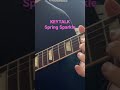 KEYTALK / Spring Sparkle ギターで弾いてみた #ギター #guitar #keytalk #弾いてみた #cover #guitarcover