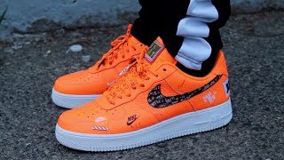 air force 1 low just do it pack total orange