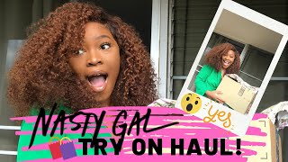 Nasty Gal Try on Haul (for Tall Gals!) screenshot 4