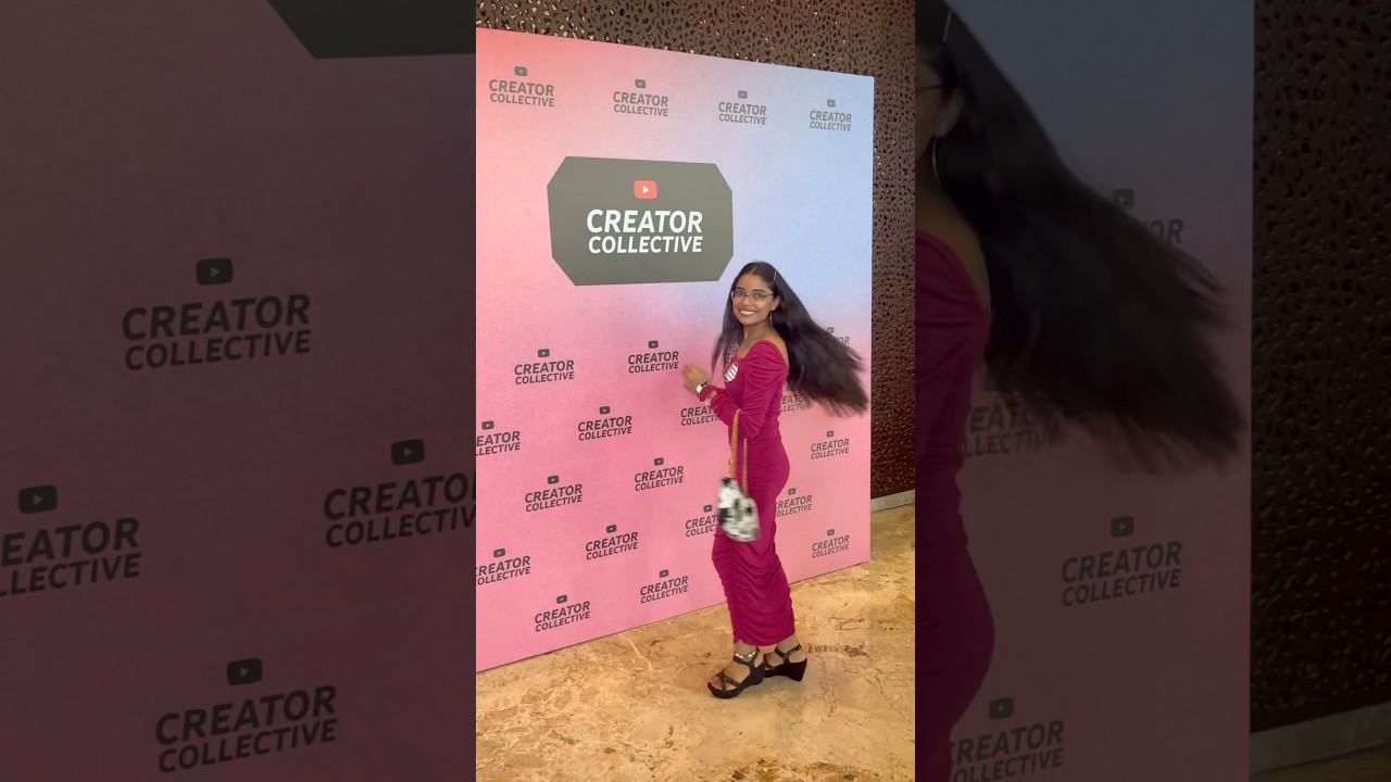 My first YouTube event 🥹🥲 #vlog -64 #minivlog #ashortaday #viralvideo #creatorcollective