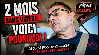 J’ai disparu 2 mois… voilà pourquoi.