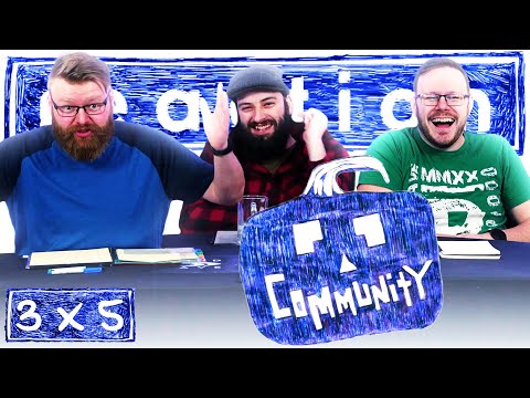 Community 3x5 REACTION!! "Horror Fiction in Seven Spooky Steps"