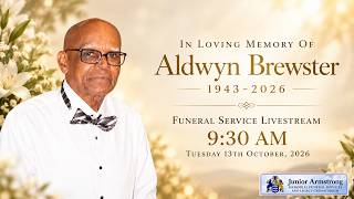 Aldwyn Brewster Funeral Service Livestream