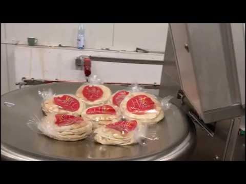 Automatic Stacker & Bagger Machine for Pita Bread