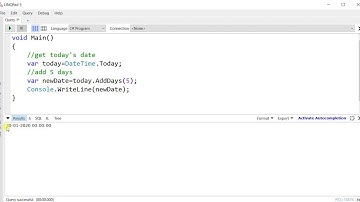 Add or Substract days (C# code)