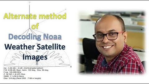 Alternate method to decode NOAA weather satellite images