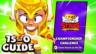 15-0 Championship Challenge Pro Guide | August