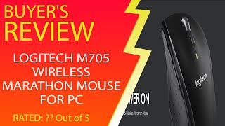 Review Logitech M705 Wireless Marathon Mouse For Pc