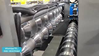 Double layer roll forming machine