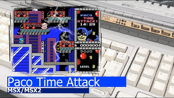 MSX/MSX2 -=Paco Time Attack=-