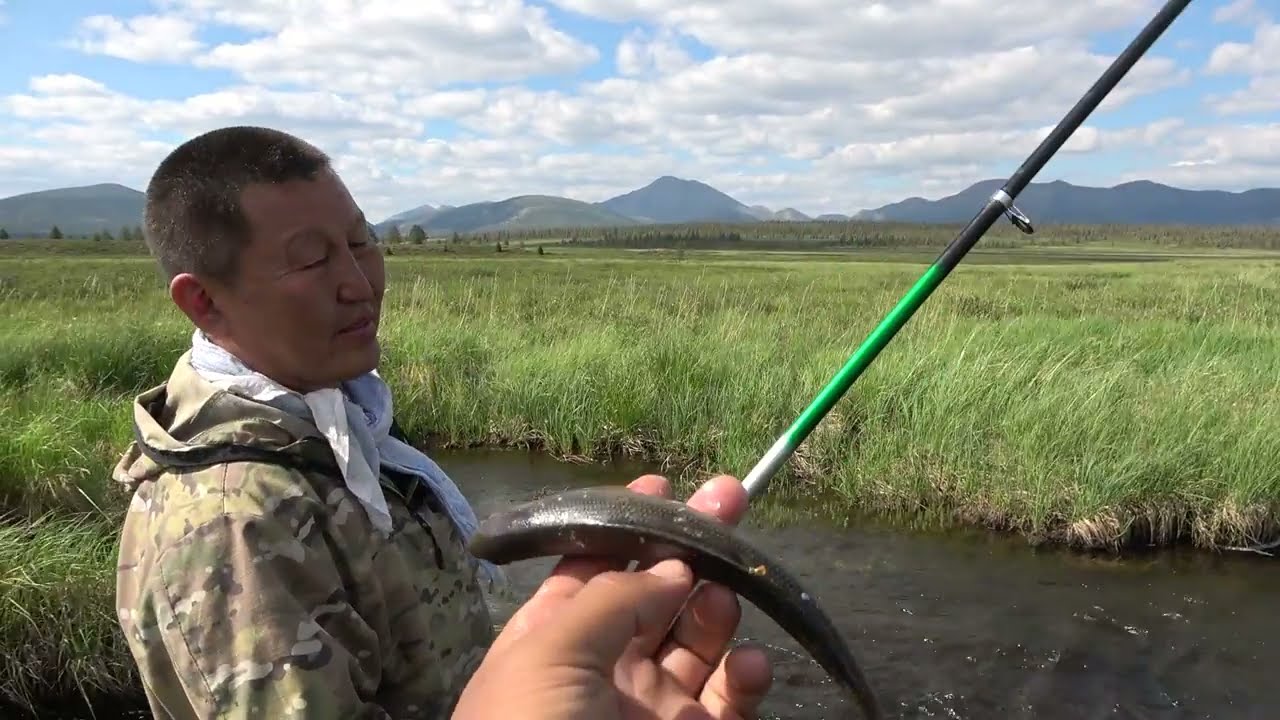 ОЙМЯКОНСКИЙ ХАРИУС!!! В ОЗЕРЕ ЕГО ПРОСТО ТЬМА!!!