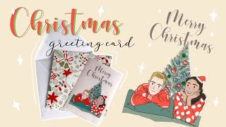 [ PaCreate ] Studio Vlog - Christmas Greeting Card + personalized greeting #pacreate