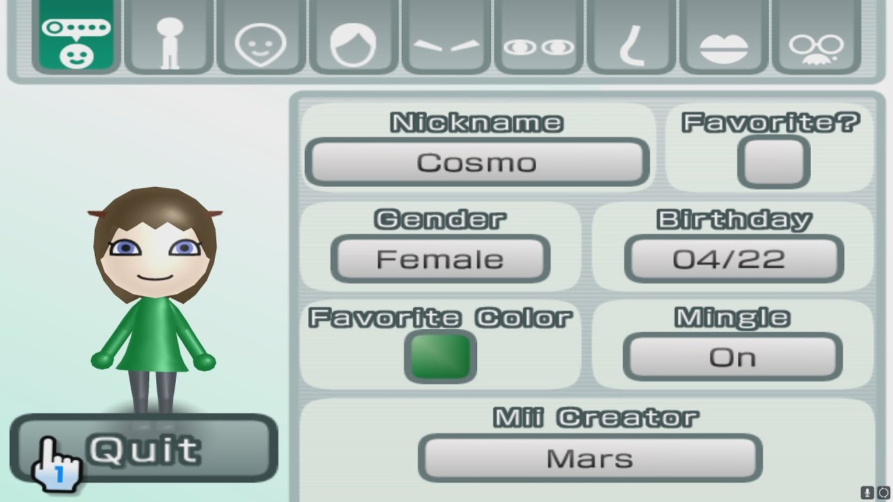 Cosmo - Sonic The Hedgehog - Mii 2871 - YouTube
