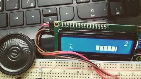 Arduino game with sound
